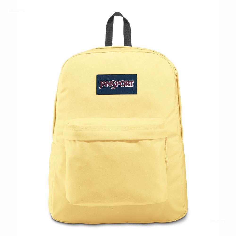 Sac à Dos Ordinateur JanSport SuperBreak? Plus Jaune | WKQ-30614028